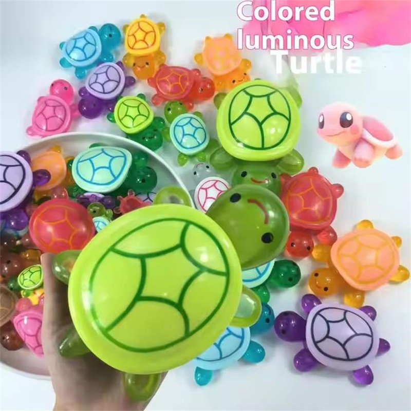 Resin Art Light - صندوق تخزين على شكل سلحفاة كرتونية