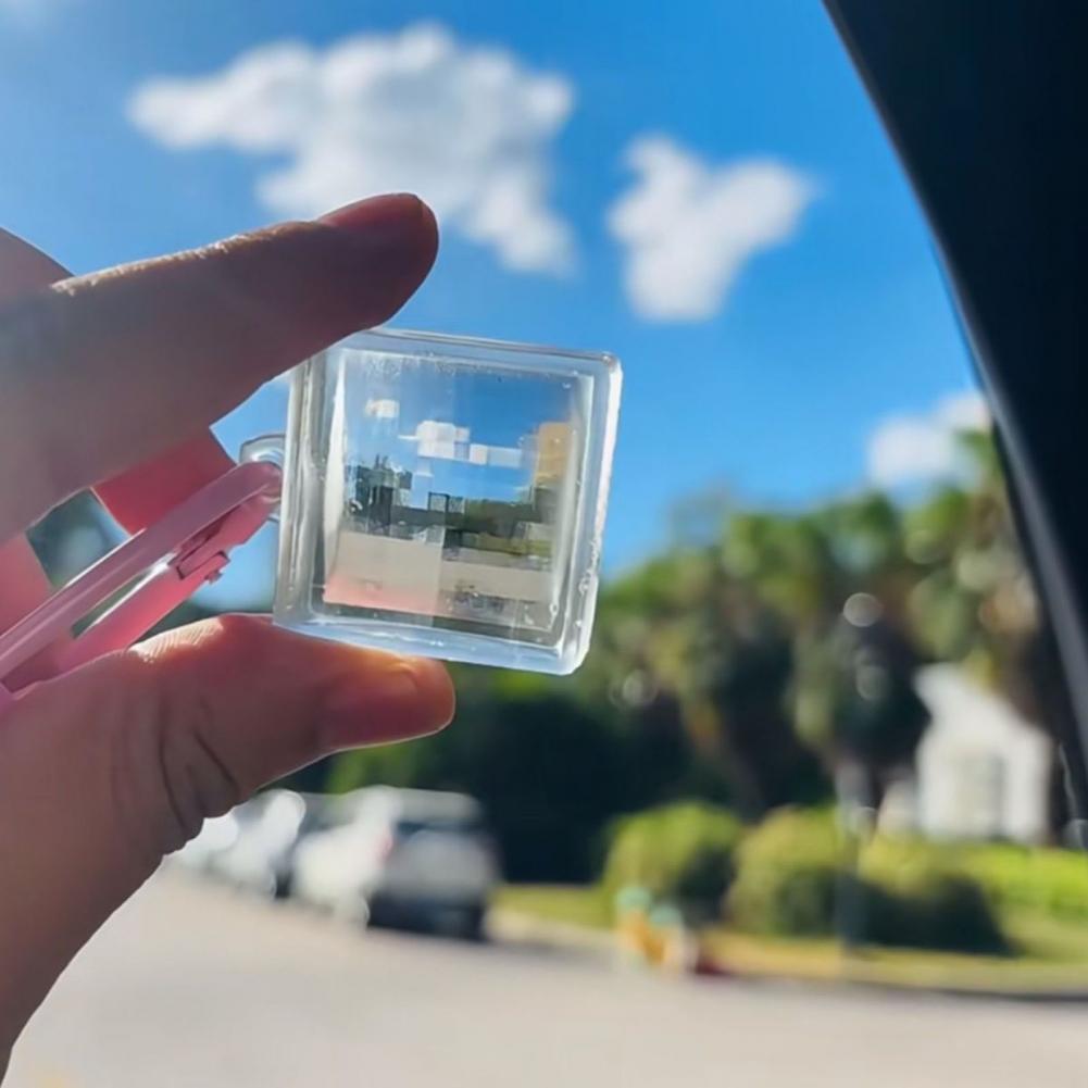 Resin Art Keychain Design - تعليقة حقيبة بتصميم بكسل، ميدالية مفاتيح