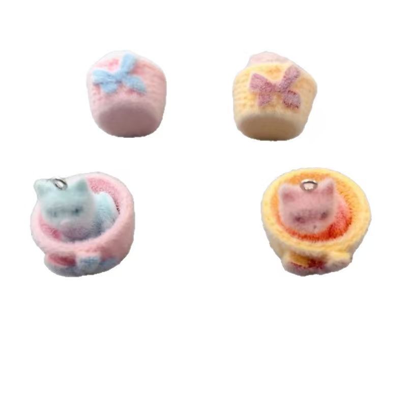 4 قطع من قلادات القطط ثلاثية ا - مراجعة Resin Art Jewellery Kit وسعره