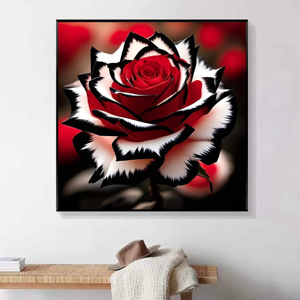 HUACAN 1 قطعة الماس اللوحة بتل - مراجعة Resin Art Rose Petals وسعره