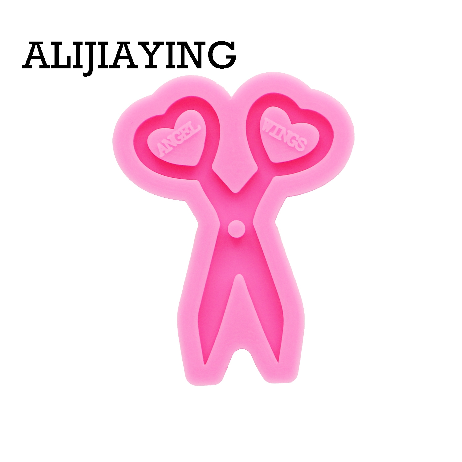 DY0263 السلس الفن تصميم مقص صغ - مراجعة Resin Art Keychain Design وسعره