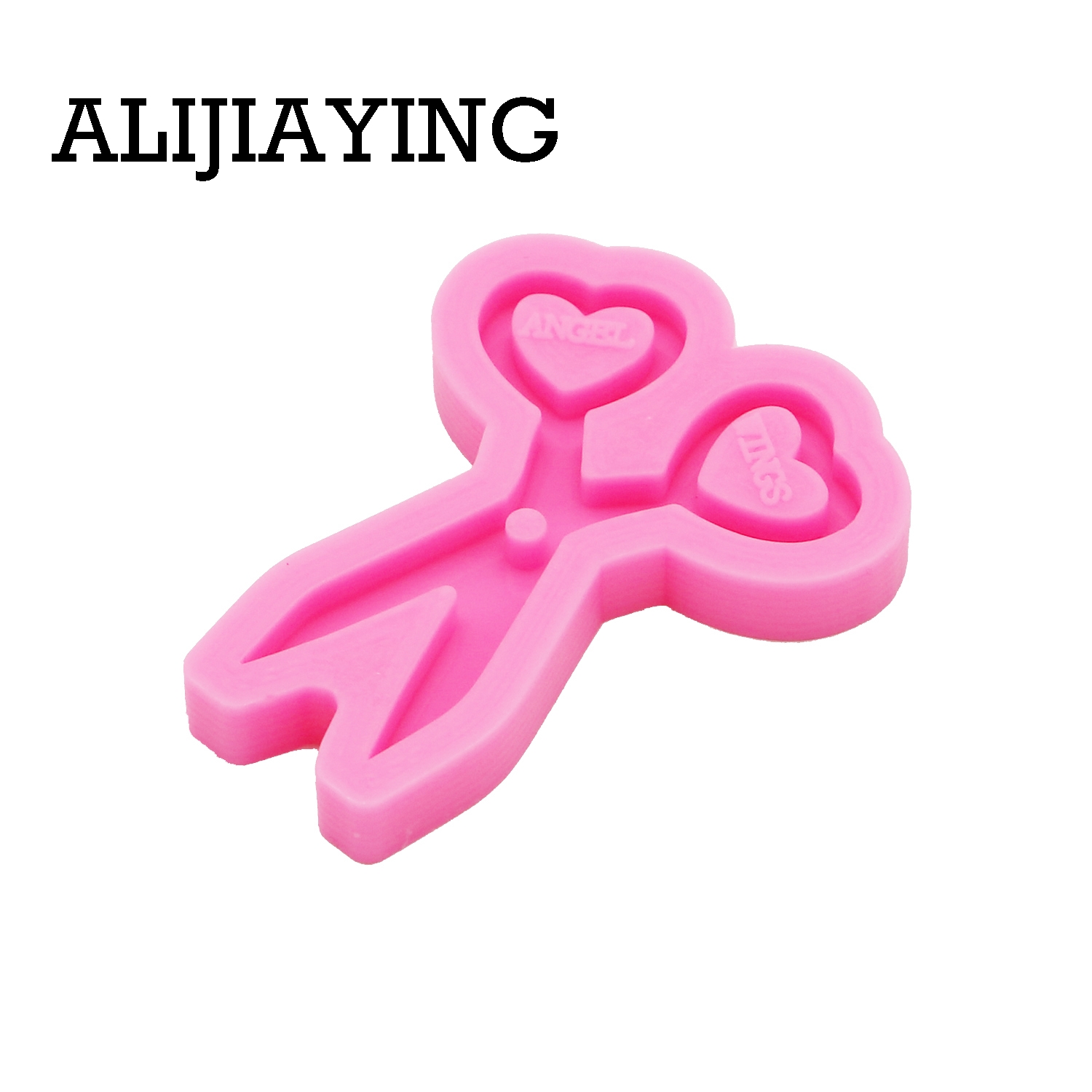 DY0263 السلس الفن تصميم مقص صغ - مراجعة Resin Art Keychain Design وسعره