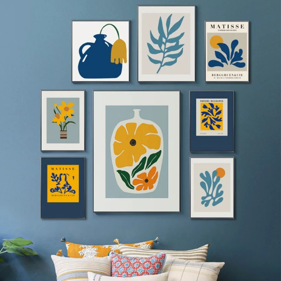 لوحات هنري ماتيس وبيكاسو، مطبو - مراجعة Resin Art On Wall وسعره