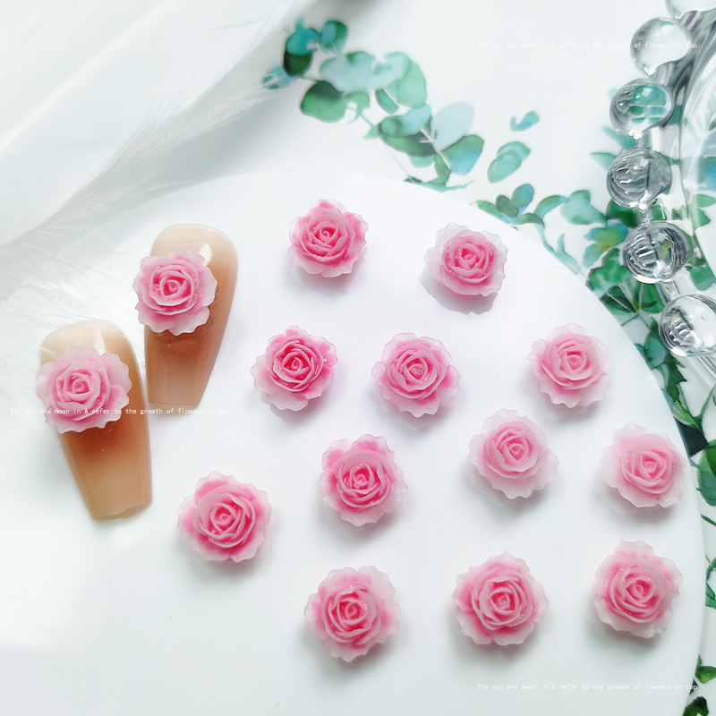 سحر فن الأظافر من الراتنج الور - مراجعة Resin Art Rose Petals وسعره