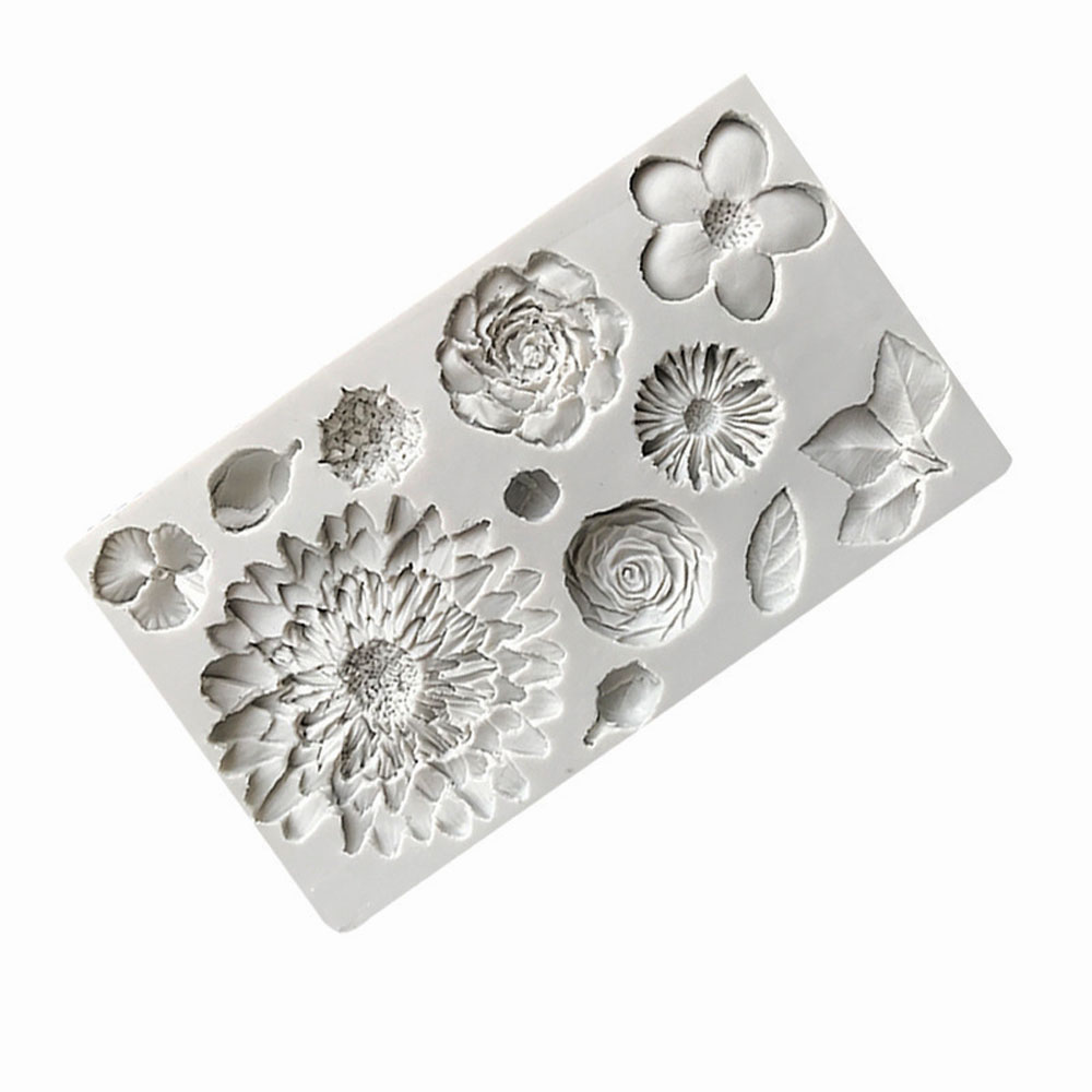 بتلات وأوراق عباد الشمس قالب ف - مراجعة Resin Art Rose Petals وسعره