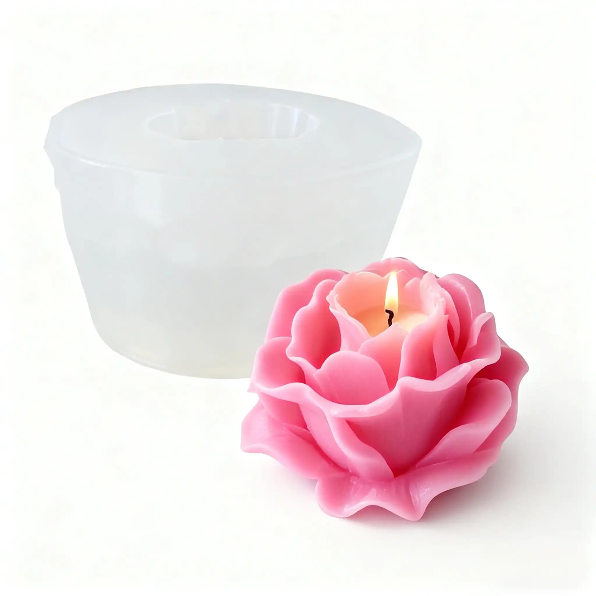 قالب سيليكون ثلاثي الأبعاد على - مراجعة Resin Art Rose Petals وسعره