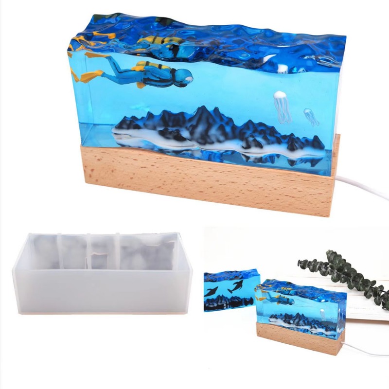 قوالب سيليكون لصب الراتنج الإي - مراجعة Resin Art Light وسعره