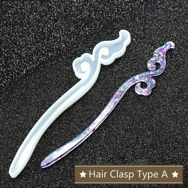 جديد شفاف دبوس الشعر سيليكون ق - مراجعة Resin Art Jewellery Kit وسعره