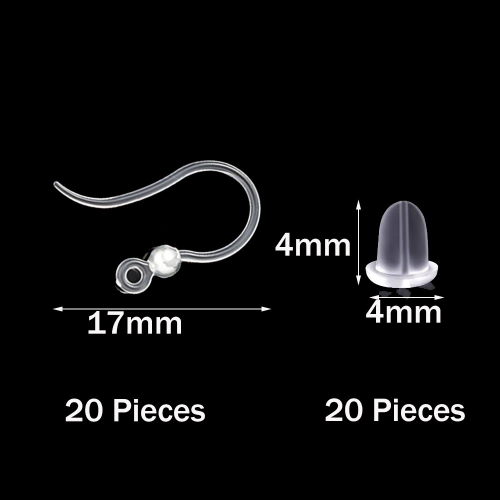 40 قطعة من خطافات القرط البلاس - مراجعة Resin Art Jewellery Kit وسعره