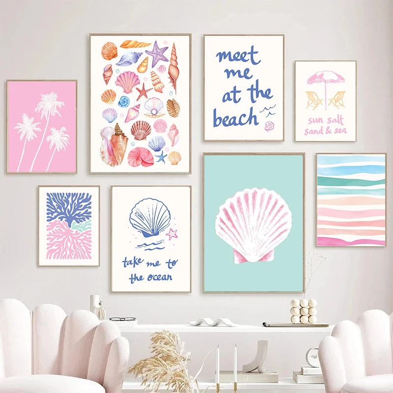 لوحات جدارية فنية ساحلية، مطبو - مراجعة Resin Art On Wall وسعره