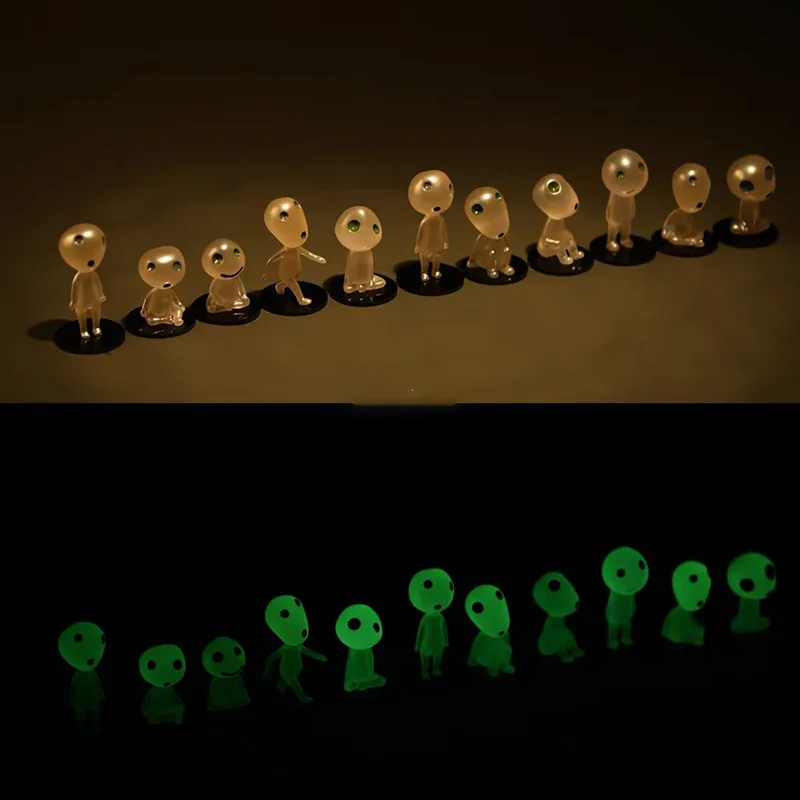 شخصيات كوداما المضيئة الصغيرة  - مراجعة Resin Art Light وسعره